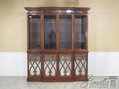 $1495 • Buy L26077EC:  EJ VICTOR Hollywood Regency Mahogany Breakfront