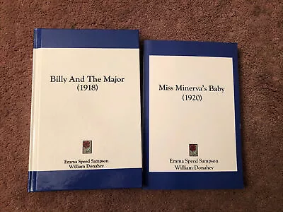 Lot Of 2 Miss Minerva’s Baby Books Emma Speed Sampson Bill & The Major Great • $25.49