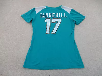 $18.88 • Buy Miami Dolphins Shirt Womens Small Green Ryan Tannehill Football Nike Ladies A35