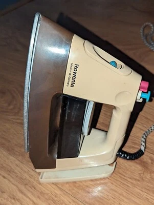 £19.50 • Buy Vintage Rowenta Steam Iron Made In W Germany Working 