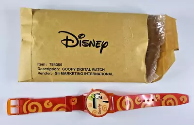 Vintage Disney Goofy Digital Watch With Original Package • $19.99