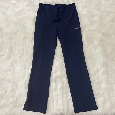 $13.97 • Buy Grey's Anatomy Women's Scrub Pants By Barco Signature Sz Small Navy Blue Nursing