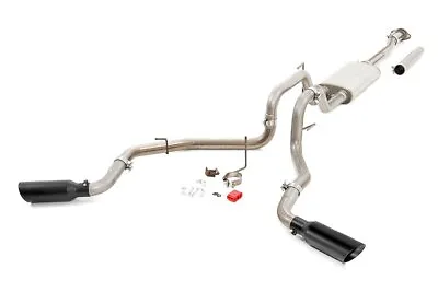 Rough Country Dual Cat-Back Exhaust System W/Black Tips 15-20 F-150 96006 • $499.95