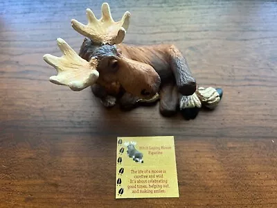  Laying Mitch  Big Sky Carvers Mountain Moose BNIB Phyllis Driscoll • $30