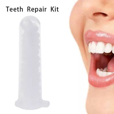 1×10g Denture Adhesive Temporary Tooth Cosmetic Repair Kit Teeth Gaps Solid D Sp • £4.18