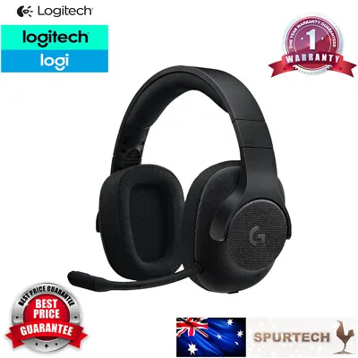OEM Logitech G433 Wired Gaming Headset DTS X 7.1 Black • $52