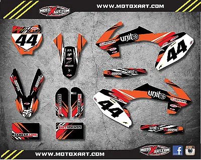  Full Custom Graphics For KTM  65 - 2016 2023 DIGGER Style Full Sticker Kit • $199.90