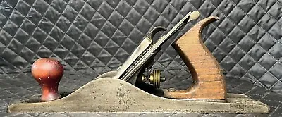 Antique UNION No. 5 Plane Flat Bottom Made In USA Hand Tool Wood Planer • $37