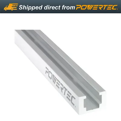 POWERTEC Aluminum T-Track 48  Heavy Duty | Specialized T Slot Track Mounting • $32.99