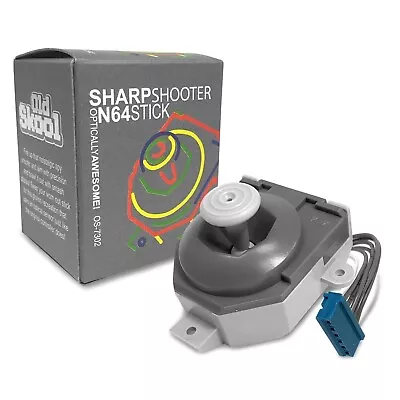 1-Replacement Nintendo 64/N64 (Old Skool Sharp Shooter) Controller Joystick • $18.99