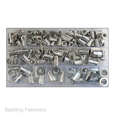 £4.47 • Buy Aluminium Metric Threaded Insert Riv Nut Rivet Nuts - M4 M5 M6 M8