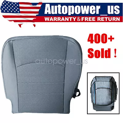 For 2013-2017 2018 Dodge Ram 1500 2500 3500 Driver Bottom Gray Cloth Seat Cover • $45.19