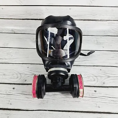 Msa Silicone Gas Mask Respirator Size Medium 491766 • $47.90