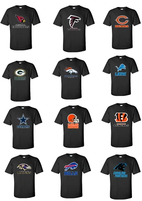 $18.99 • Buy NFL Teams T-shirt All Teams T-shirt NFL Football Superbowl Graphic Sport Teams