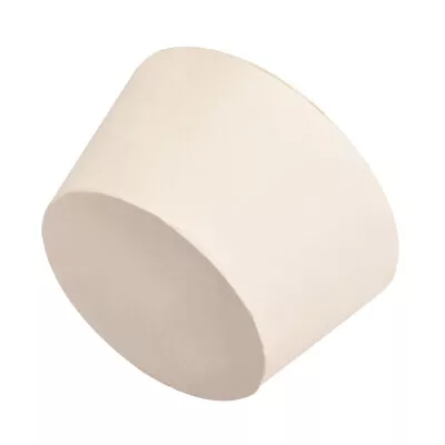 White Tapered Shaped Solid Rubber Stopper For Lab Tube Stopper Size 13 • $14.76