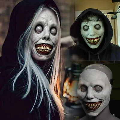 £9.91 • Buy Exorcist Face Mask Horror Scary Demon Smile For Halloween Cosplay Party Man UK