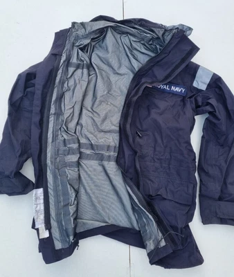 £39.99 • Buy Royal Navy Goretex Jacket Waterproof Weather Military British Army 180/96 Grade1