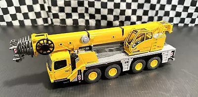 Conrad Manitowoc Grove GMK4100L-1 All Terrain Mobile Crane -Yellow- 1:50 Boxed • $217.99