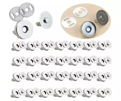 50 Sets Magnetic Purse Snap Clasps Button /Great For Closure Purse Handbag • $12.24