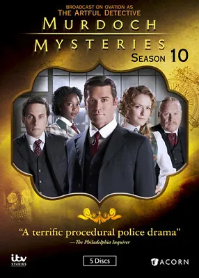 Murdoch Mysteries Season 10. {DVD 5 Discs Set} • $19.99