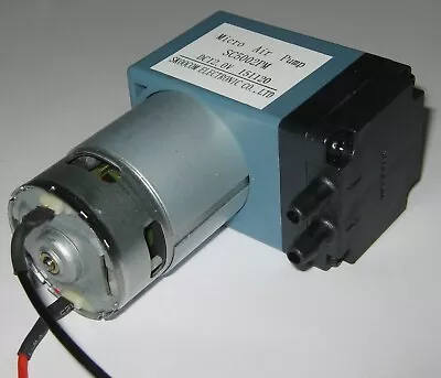 12 V DC Single Diaphragm Head Pressure / Vacuum Pump - 10 L/min - 29 PSI Max • $22.95