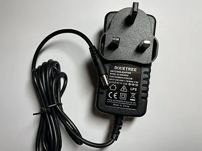 DIXIETREE 9V 3A AC-DC Switching Adaptor Power Supply 9V3ACDM SJ-09030028 UK Plug • £13.99