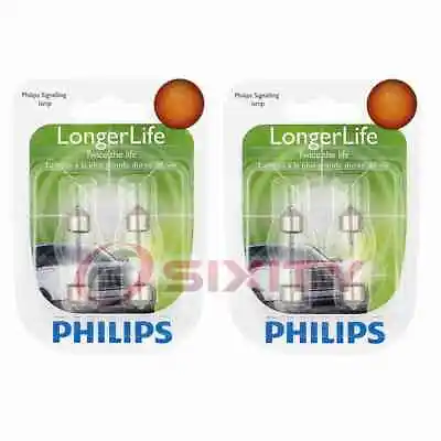 $11.10 • Buy 2 Pc Philips License Plate Light Bulbs For Mini Cooper Cooper Countryman St