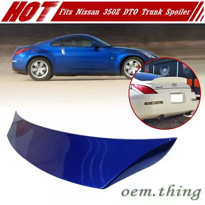 2008 Fit FOR NISSAN 350Z Z33 Fairlady Coupe Trunk Spoiler V Type Painted #B17 • $392.69