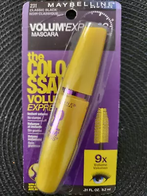 Maybelline/volum'express Mascara/colossal Volume Express/classic Black (231)/new • $10.77