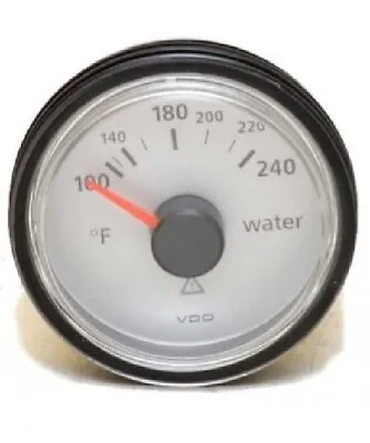 VDO A2C53407554-S Viewline Sterling 240F Water Temp Gauge. 12V. Use W/US Sender • $40