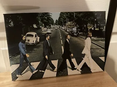 Beatles Abbey Road Canvas Wall Art Pre Owned Unboxed  • £12