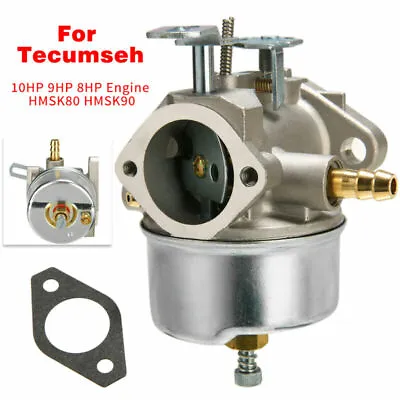 Carburetor For Tecumseh 10HP 9HP 8HP Engine HMSK80 HMSK90 Snowblower Carb ST • $28.83