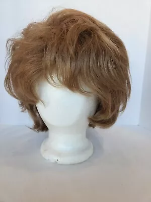 Vintage 100% Human Hair Women's Wig Sears Blonde Gray  Pre-Owned Unwashed • $29.99