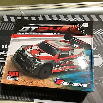 Carisma 57968 GT24R 1/24 Brushless 4WD Micro Rally RTR Red New In Box • $110.49