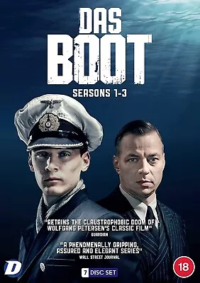 £39.99 • Buy Das Boot: Seasons 1-3 (DVD 2022) 7 Disc Set - German Language English Subtitles.