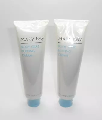 2 Mary Kay Body Care Buffing Cream 4621 Size 6 OZ Sealed NEW NOS Discontinued • $31.45