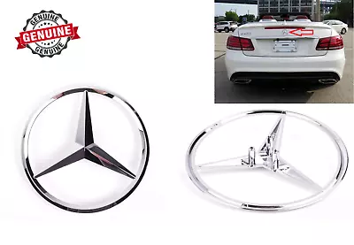 Rear Trunk Star Emblem Badge For 2010-2017 Mercedes-Benz W207 E350 E400 E550 • $73.33