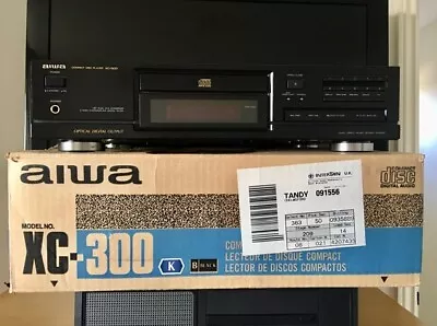 £329.99 • Buy Aiwa XC-300K RARE NEVER USED VINTAGE CD Player