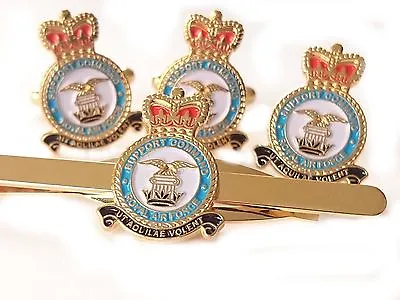 RAF Support Command Cufflinks Tie Clip Lapel Badge Set Or Individual • £4.99