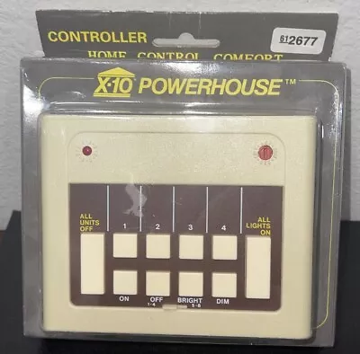 $10 • Buy X-10 Powerhouse Mini Controller Model No. X10-MC260  New Sealed