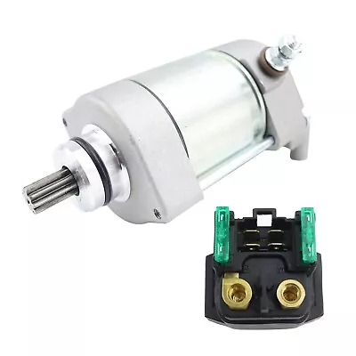 Starter Motor With Solenoid Relay Replacement For Yamaha R1 YZFR1 2007 2008 • $67.96