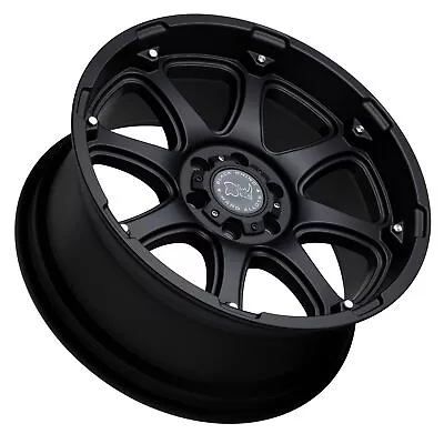 4-New 17  Black Rhino Glamis Wheels 17x9 5x5/5x127 -12 Matte Black Rims 78.1 • $1268
