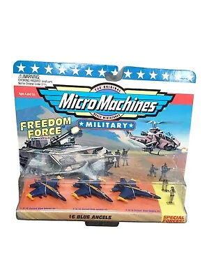 1994 Galoob Micro Machines Military Freedom Force #6 Blue Angels  • $110