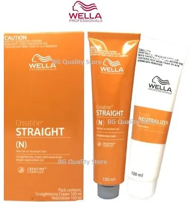 Wella Creatine Straight N Formula Normal Resistant Hair Straightening Cream • $23.40