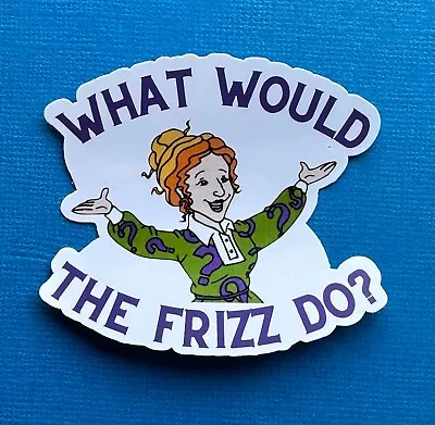 Miss Frizzle Sticker Handmade Laptop Decal Tv Show Magic Schools Tv Show  • $3.99