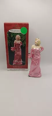  Hallmark Keepsake Ornament Holiday Marilyn Monroe Collector's Series 1997 • $11.99