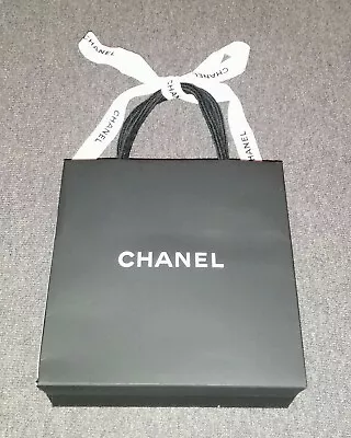 Stylish Genuine Chanel Luxury Gift Bag & Ribbon - New! • £4.99