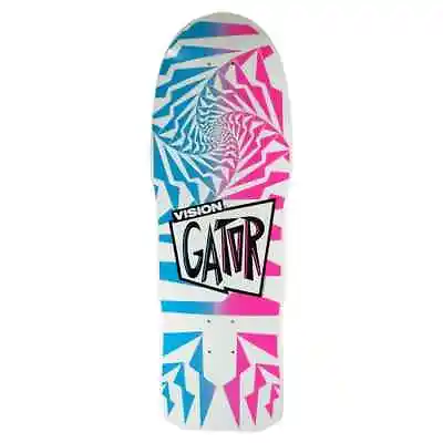 Vision Gator Ii Skateboard Deck-reissue- 10.25  X 29.75' - White Fade • $84.99