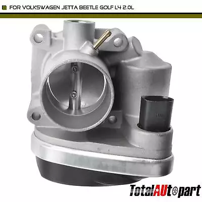 New Electronic Throttle Body Assembly For Volkswagen Golf 2001-2003 Jetta Beetle • $58.99