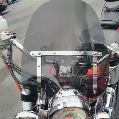 $44.99 • Buy Smoke Windshield Windscreen For Honda Magna Shadow Spirit Sabre 600 19 X17 
